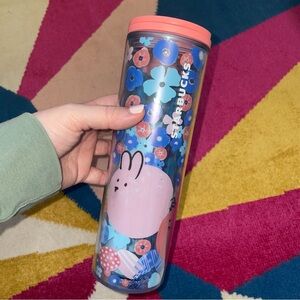Starbucks NWT Easter Bunny 24oz Tumbler